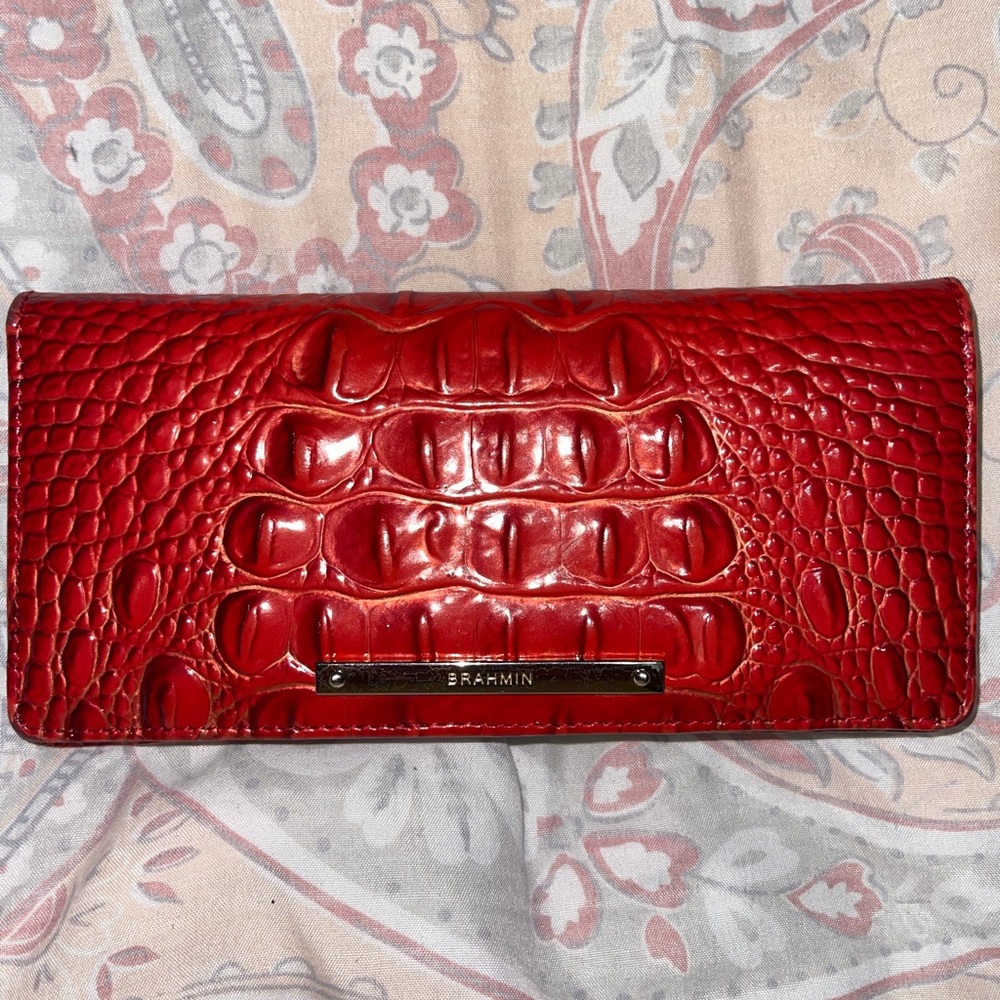 Red Brahmin Wallet